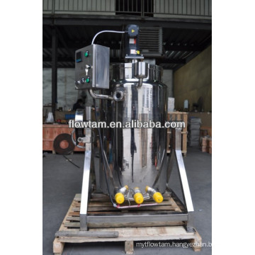 stainless steel agitator jacketed mixing kettle with heater